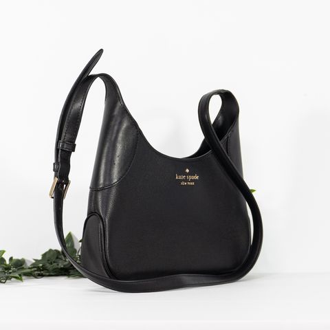 KATE SPADE Aster Pebbled Leather Crossbody in Black 2