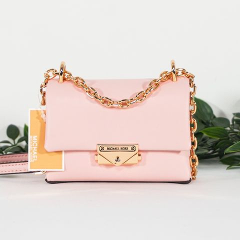 MICHAEL KORS Cora Large Zip Pouchette in Powder Blush – Masfreenky