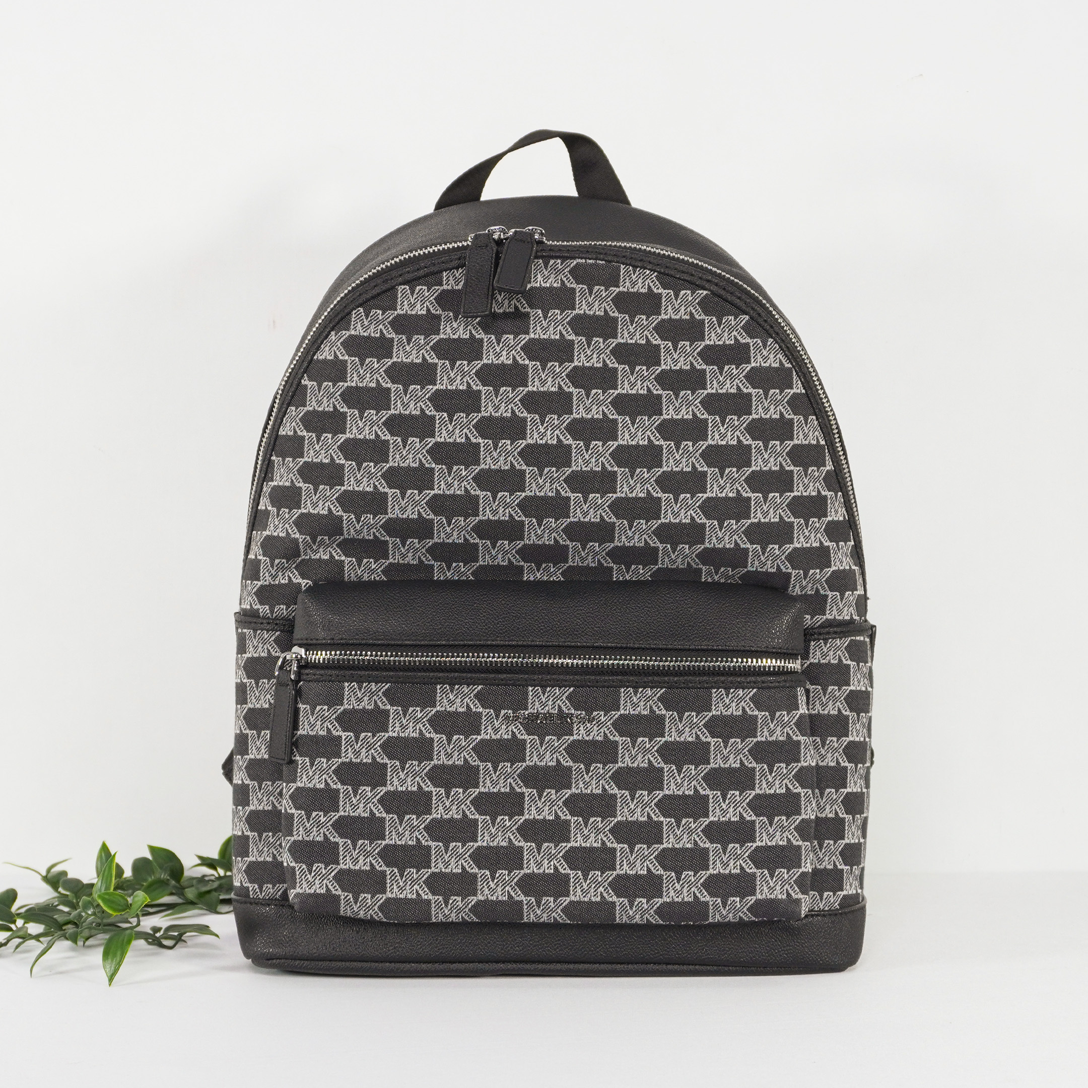 MICHAEL KORS Cooper Logo Jacquard Backpack in Black Multi (37S2LCOB2U) –  Masfreenky Shopperholic