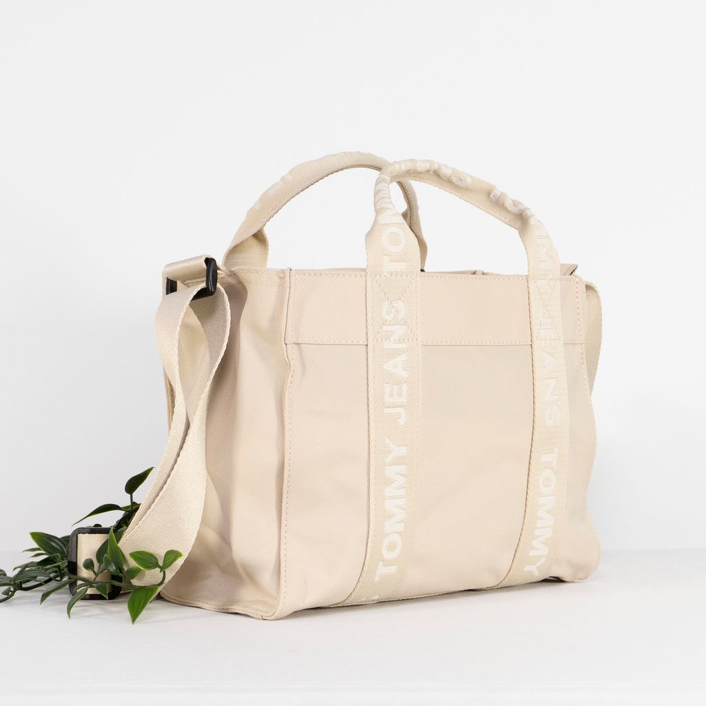 TOMMY HILFIGER Essential Mini Tote in Beige_side