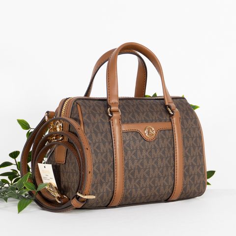 MICHAEL_KORS_Travel_Small_Duffle_Crossbody_in_Signature_Brown_35S4GTFC1B