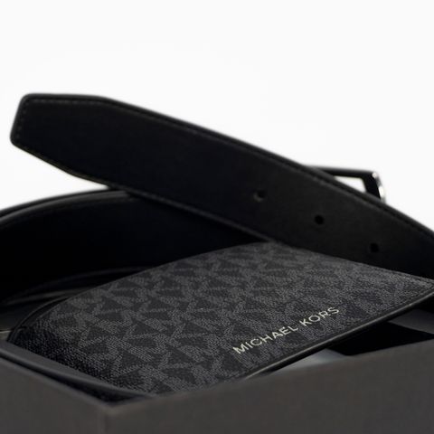 MICHAEL_KORS_Signature_Logo_Billfold_Wallet_and_Belt_Gift_Set_in (10)