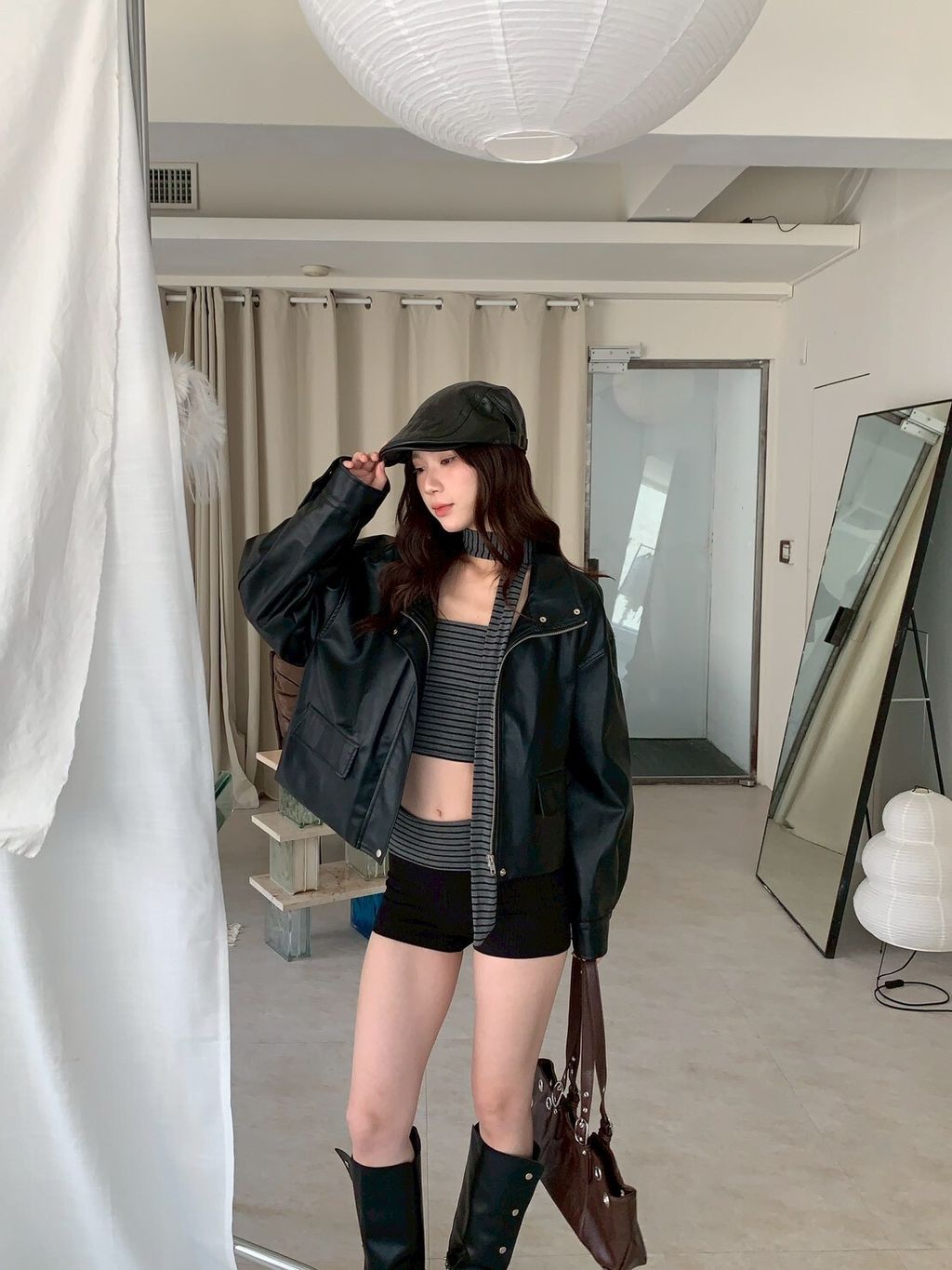 LINE_ALBUM_D02繞脖撞色條紋套裝set_251002_7