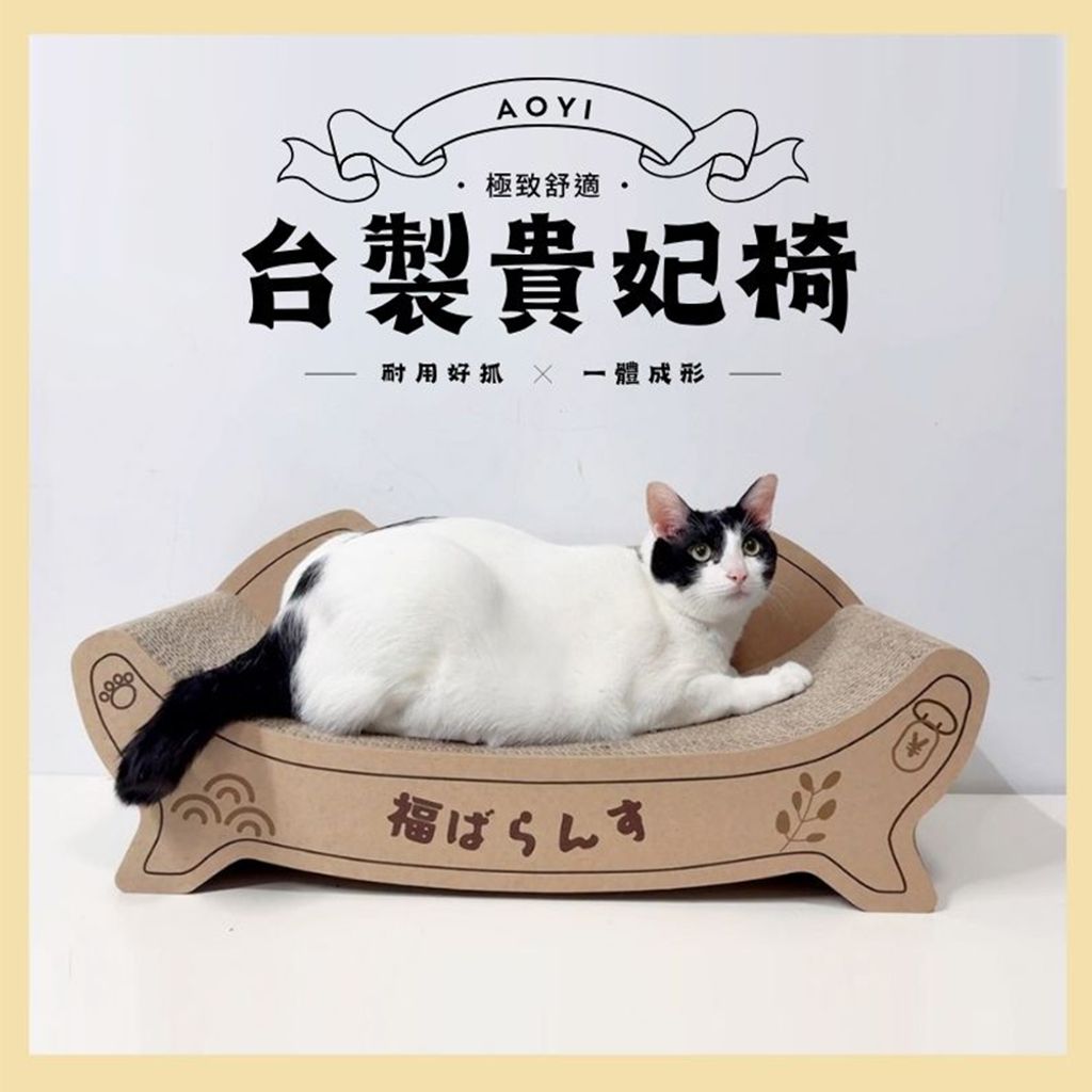 奧藝日系福滿貓咪貴妃椅5