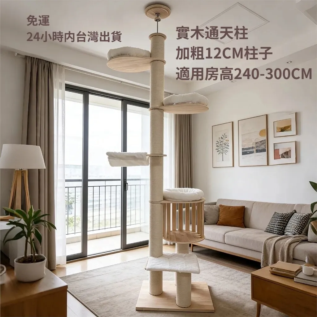 頂天立地貓跳台