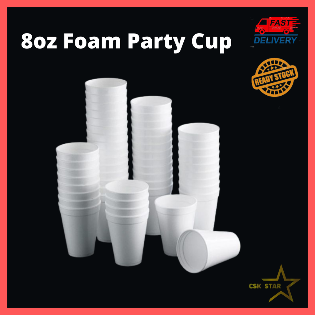 8oz Foam Cup