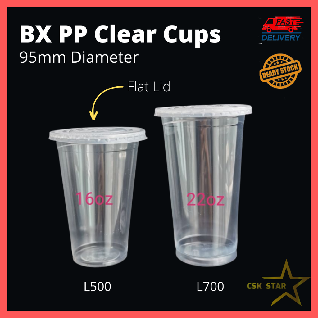 PP Clear Cup Lid