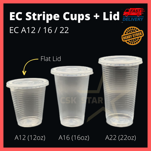 EC Cup & Flat Lid