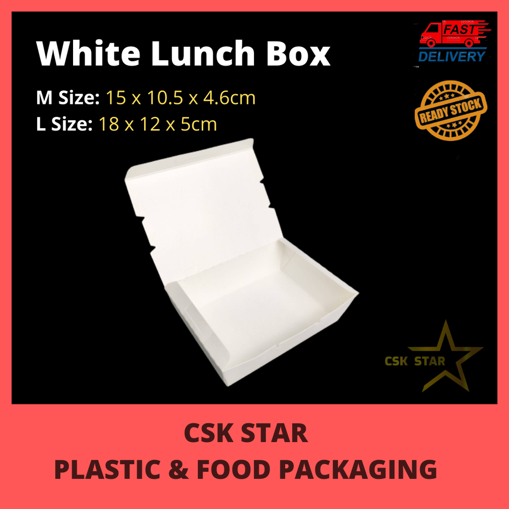 White Lunch Box