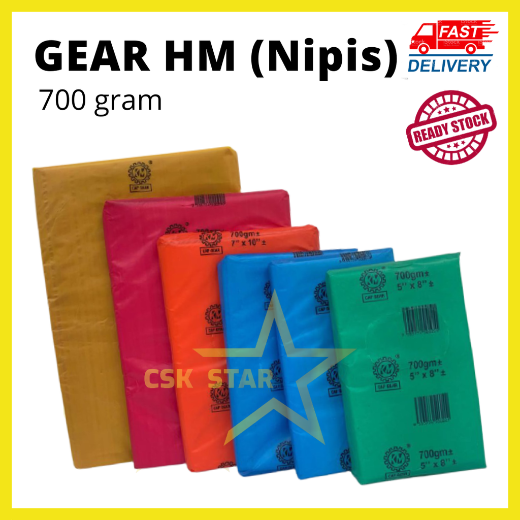 Gear Hm Plastic Bag 700gm Csk Star Plastic 2767