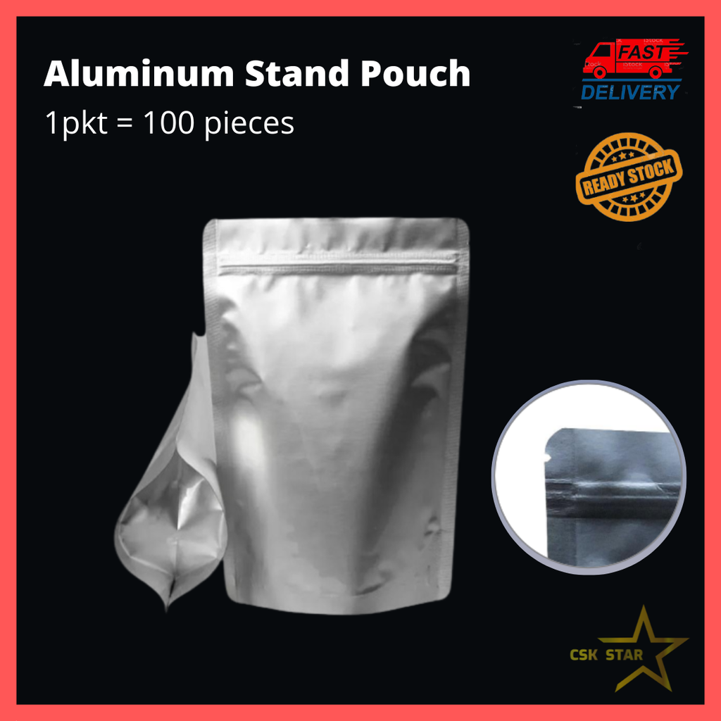 Aluminium Stand Pouch 