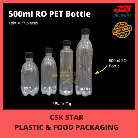 500ml RO Plastic Bottle