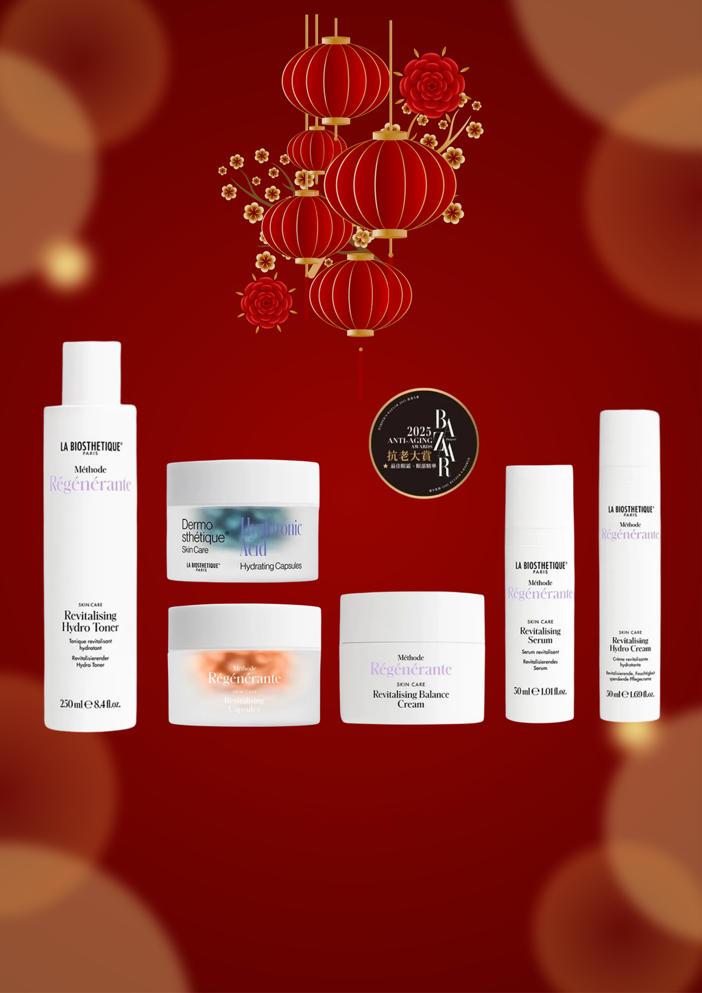 Red Modern Happy New Year Flyer