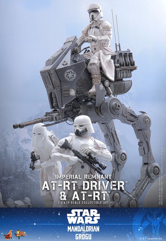 Imperial Remnant AT-RT Driver and AT-RT | Mamachi Collectibles