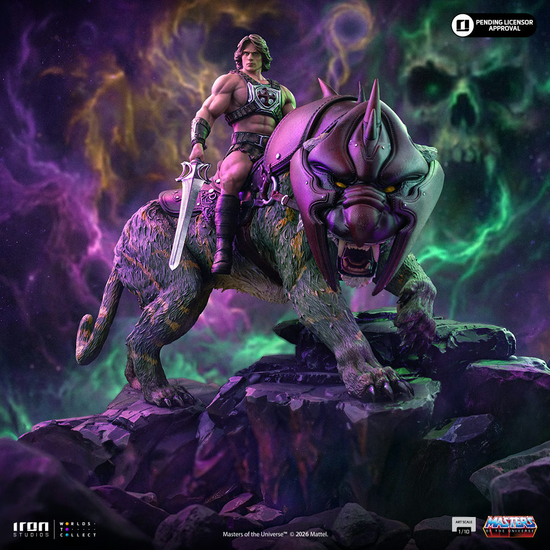 He-Man and Battle Cat | Mamachi Collectibles