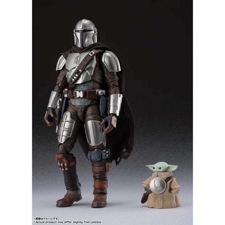 BANDAI TAMASHII S.H.Figuarts Mandalorian & Grogu (STAR WARS: The Mandalorian and Grogu)
