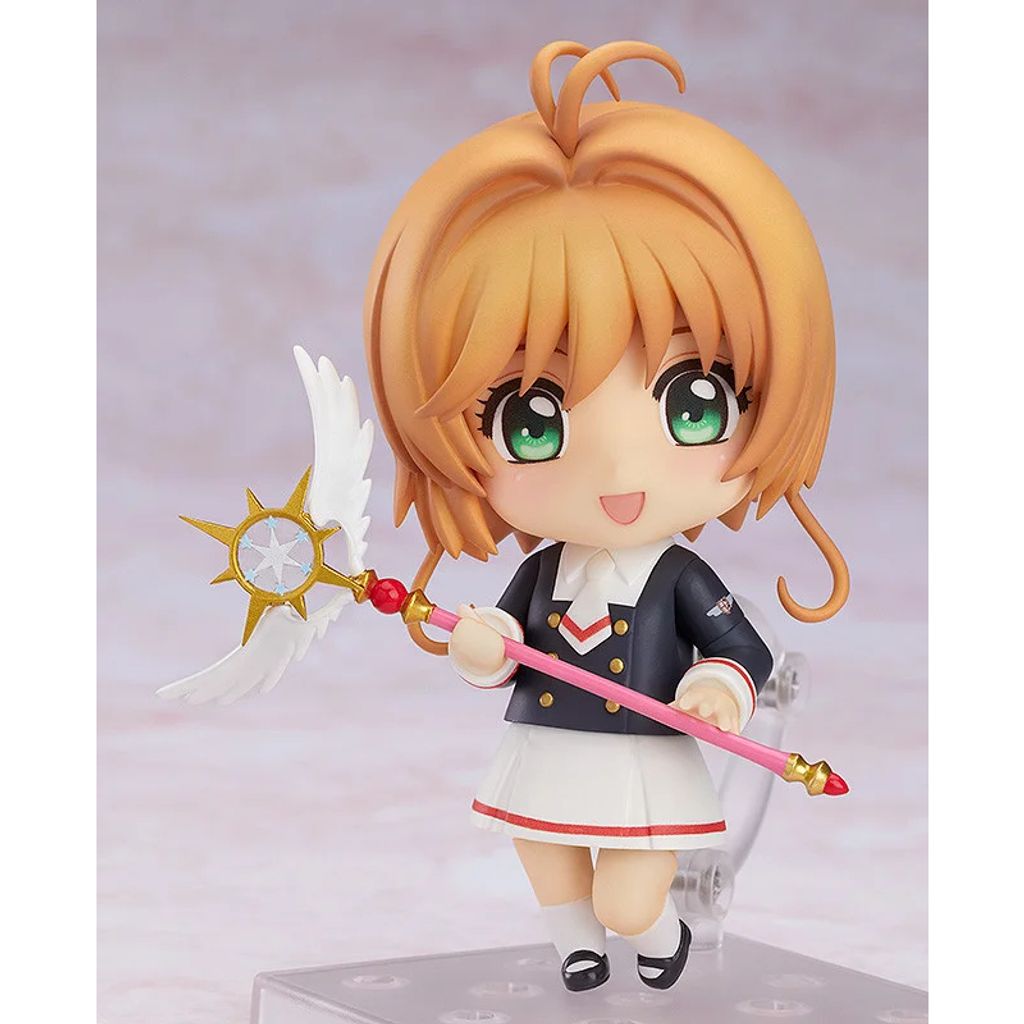 GOOD SMILE COMPANY 918 Nendoroid Sakura Kinomoto: Tomoeda Junior High Uniform Ver. (Cardcaptor Sakura: Clear Card)