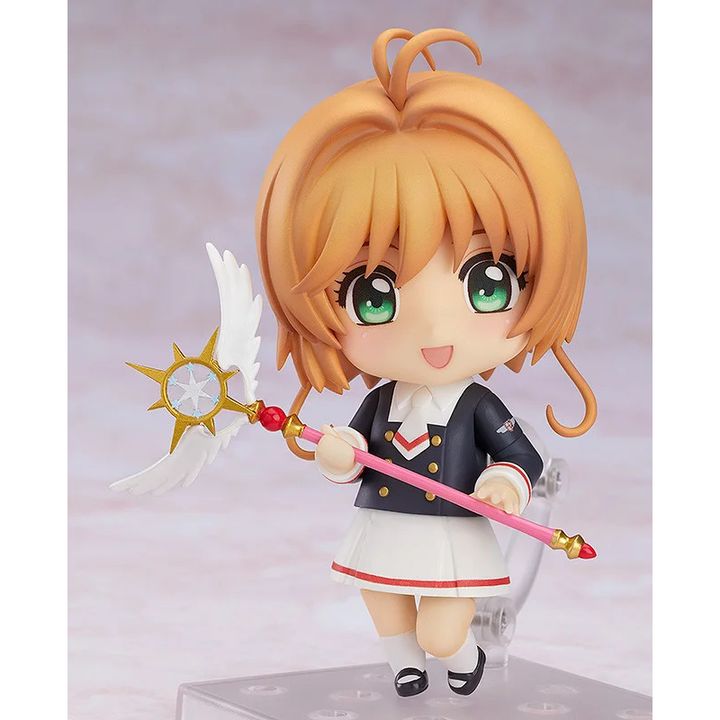 GOOD SMILE COMPANY 918 Nendoroid Sakura Kinomoto: Tomoeda Junior High Uniform Ver. (Cardcaptor Sakura: Clear Card)