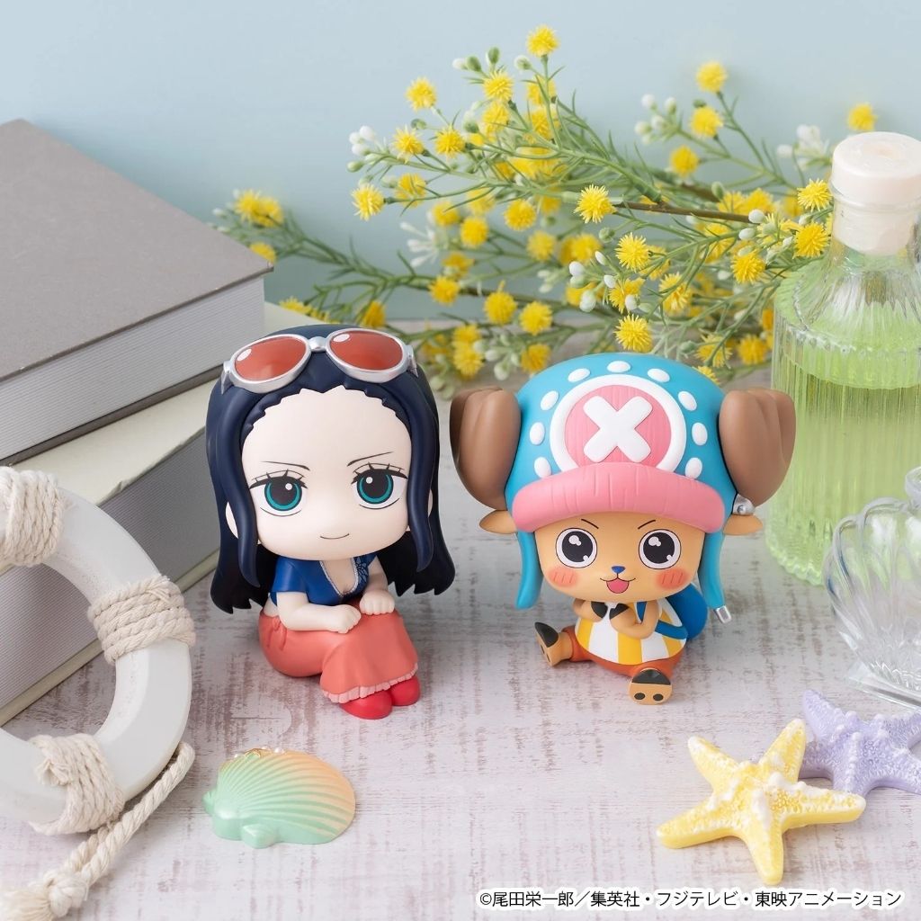 MEGAHOUSE LOOK UP SERIES Robin & Tony Tony Chopper Excited Ver. set【with gift】(One Piece)