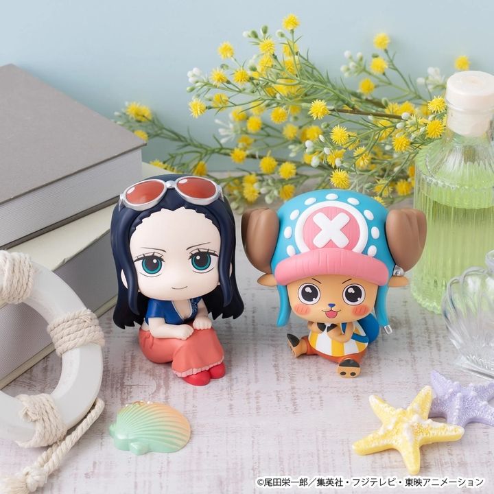 MEGAHOUSE LOOK UP SERIES Robin & Tony Tony Chopper Excited Ver. set【with gift】(One Piece)