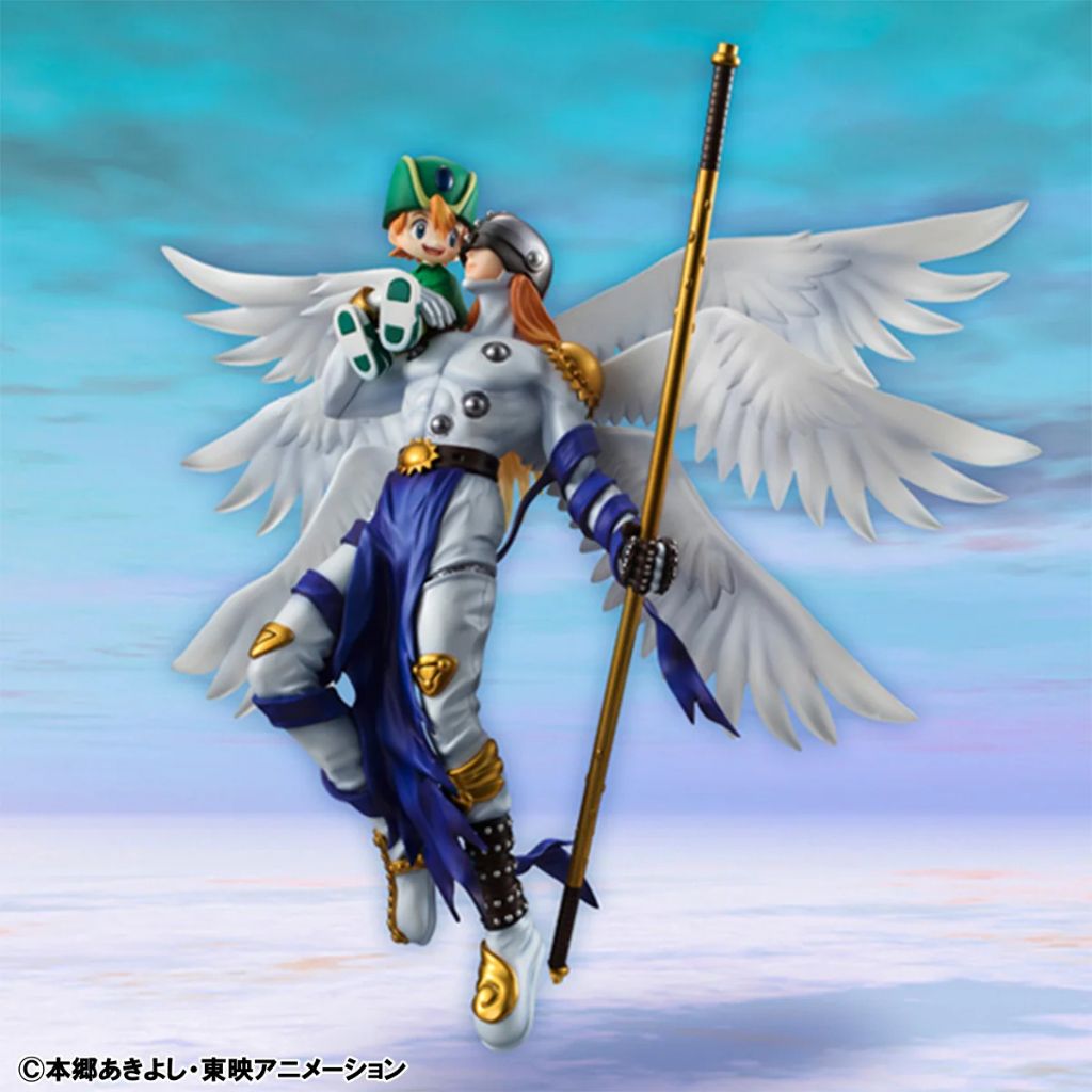 MEGAHOUSE G.E.M. SERIES Angemon & Takeru Takaishi (Digimon Adventure)