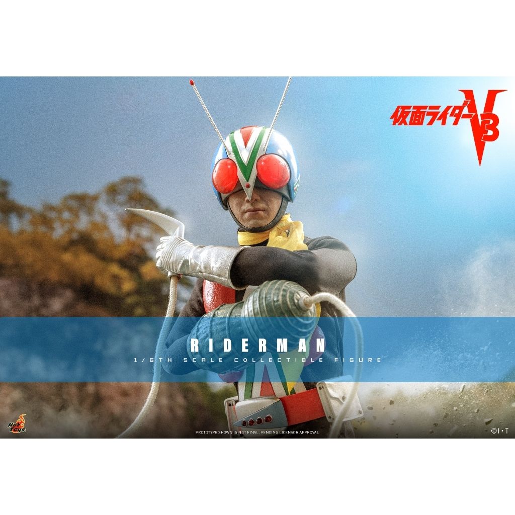 HOT TOYS TMS185 Riderman (Kamen Rider V3)