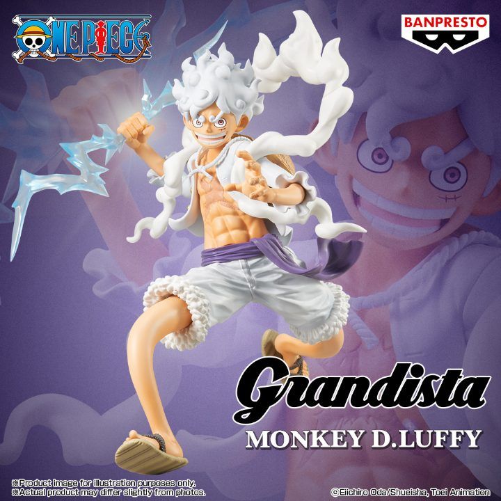 BANPRESTO 【OVERSEA LIMITED】ONE PIECE GRANDISTA MONKEY D.LUFFY GEAR5 SPECIAL EDITION