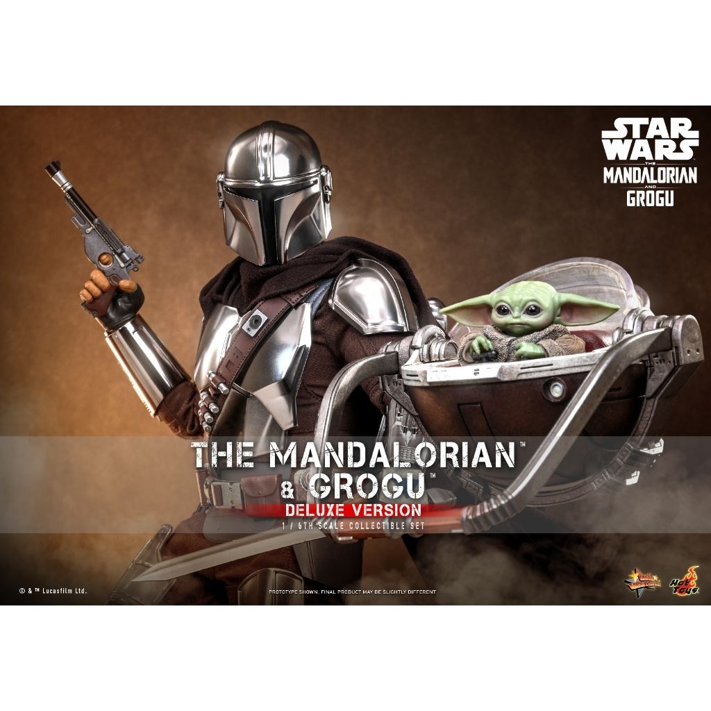 HOT TOYS MMS872 The Mandalorian and Grogu (Deluxe Version) (The Mandalorian and Grogu)
