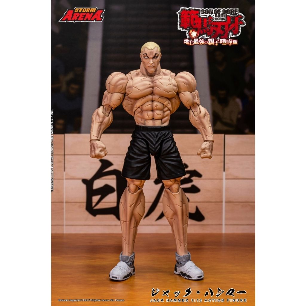 STORM COLLECTIBLES Son of Orge Baki Hanma "Storm Arena" Jack Hammer