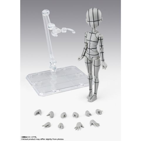 BANDAI TAMASHII NATIONS SHF BODY CHAN -KEN SUGIMORI- WIRE FRAME (Gray)