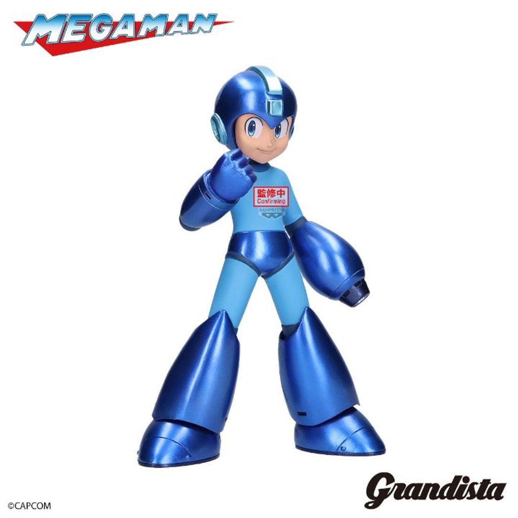 BANPRESTO GRANDISTA MEGA MAN METALLIC COLOR VER. (MEGA MAN)