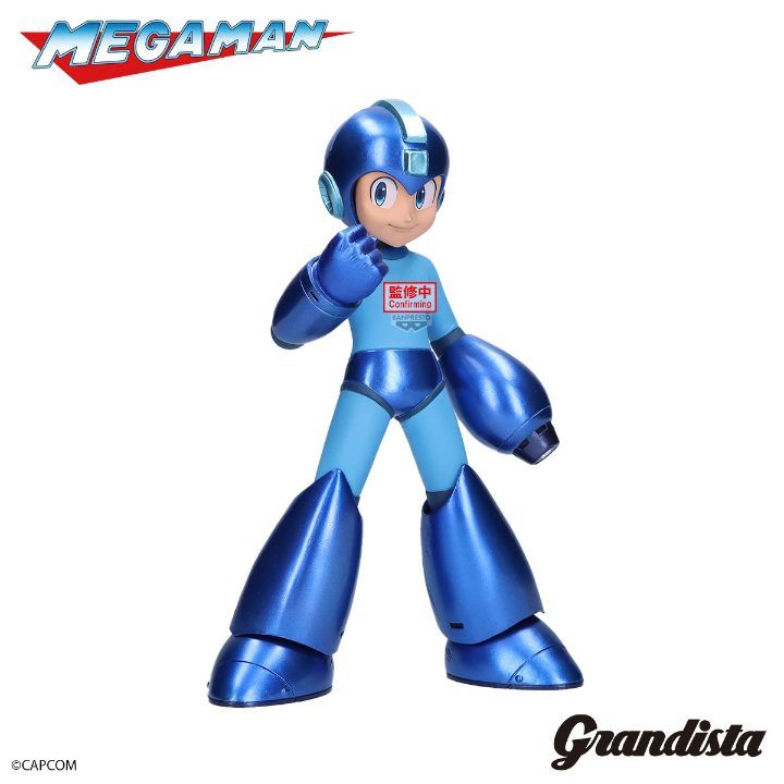 BANPRESTO GRANDISTA MEGA MAN METALLIC COLOR VER. (MEGA MAN)