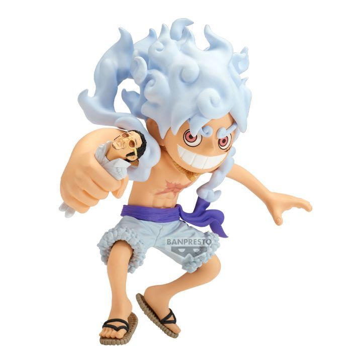 BANPRESTO MEGA WORLD COLLECTABLE FIGURE MONKEY D.LUFFY VS BORSALINO (ONE PIECE)