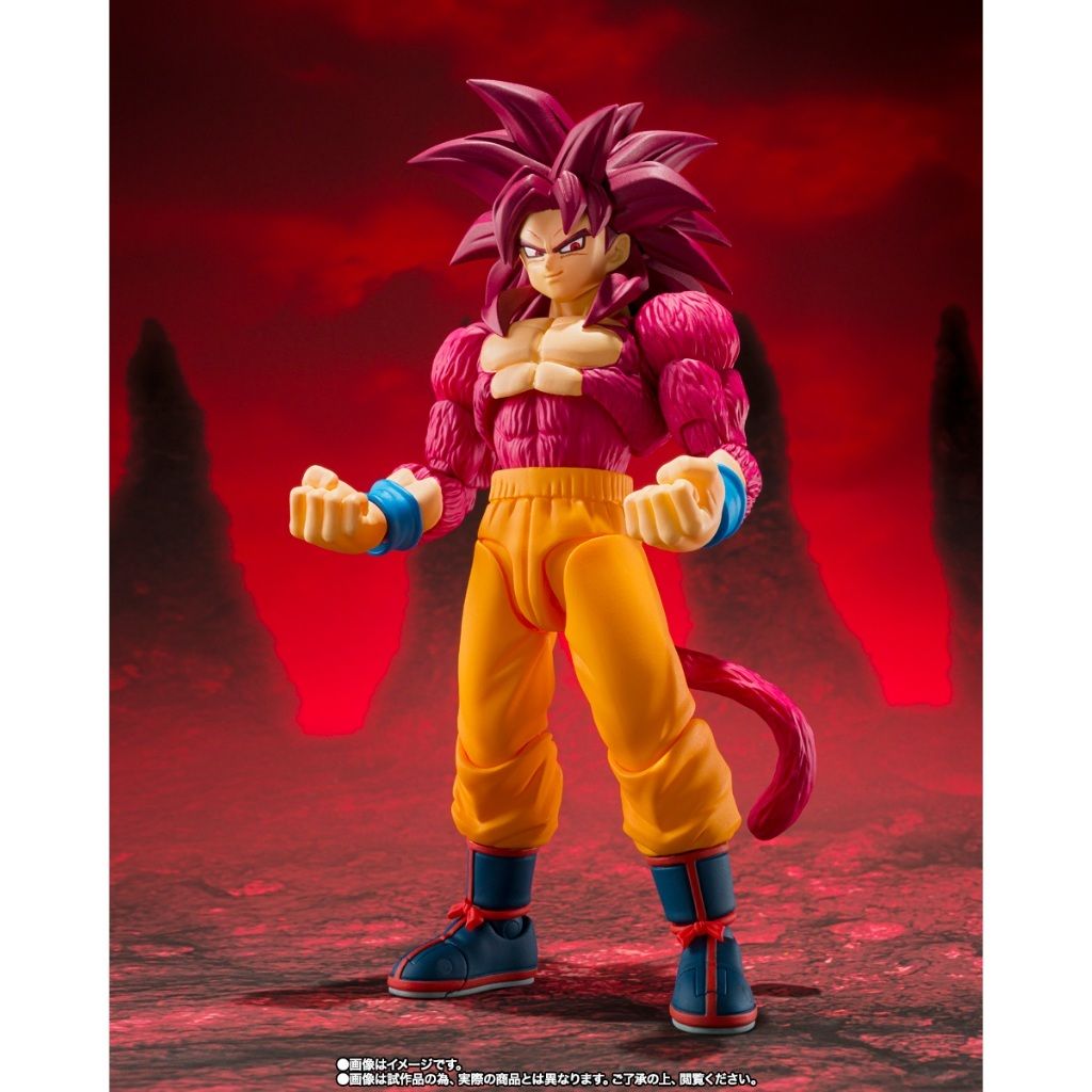BANDAI TAMASHII S.H.Figuarts SUPER SAIYAN 4 SON GOKU -DAIMA- (DRAGON BALL DAIMA)