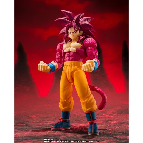 BANDAI TAMASHII S.H.Figuarts SUPER SAIYAN 4 SON GOKU -DAIMA- (DRAGON BALL DAIMA)