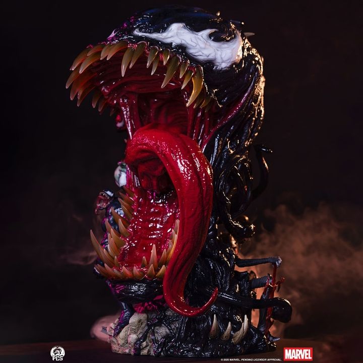 SIDESHOW COLLECTIBLES Venom (Deluxe Edition) Fine Art Bust