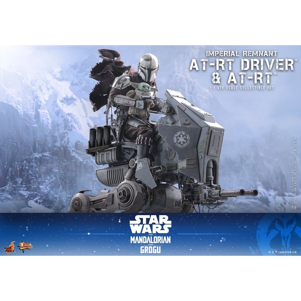 HOT TOYS MMS875 Imperial Remnant AT-RT Driver and AT-RT (Star Wars: The Mandalorian & Grogu)