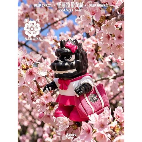 CRAZY LAB Mini Crazilla Girl Sakura Pink