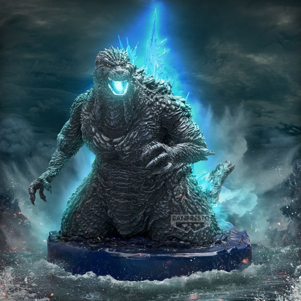 BANPRESTO GODZILLA MINUS ONE ART VIGNETTE GODZILLA (2023) ATOMIC BREATH IMAGE VER.