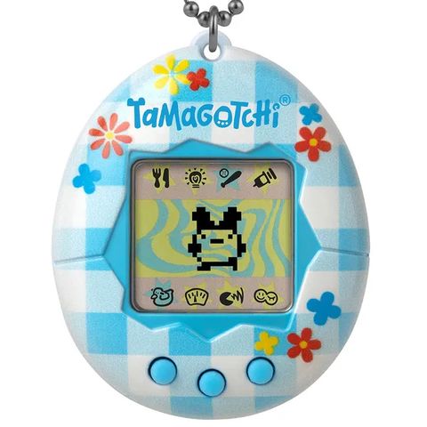 BANDAI Original Tamagotchi Flower Gingham Gen 2