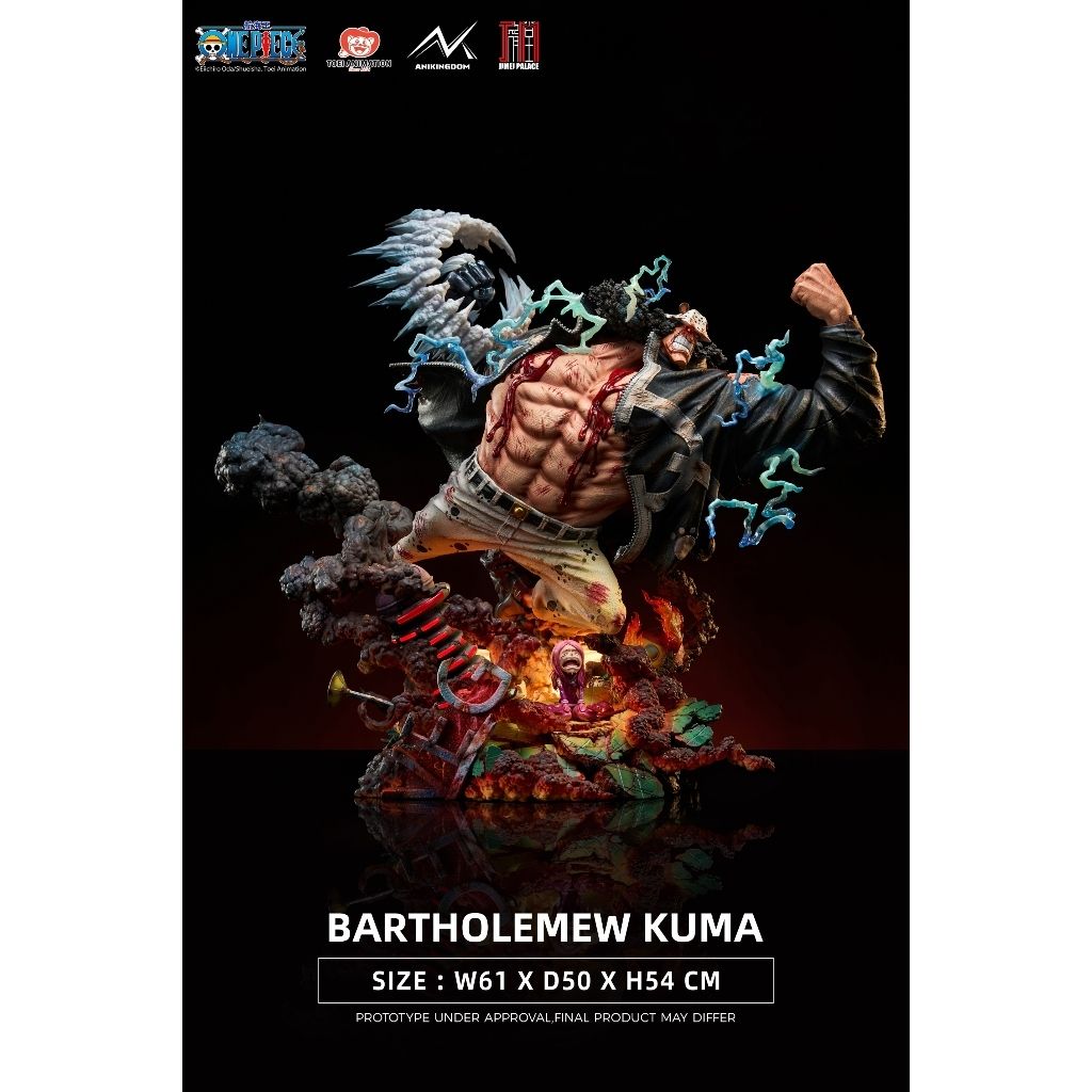 TOEI ANIMATION Bartholomew Kuma Limited Edition Statue (One Piece)