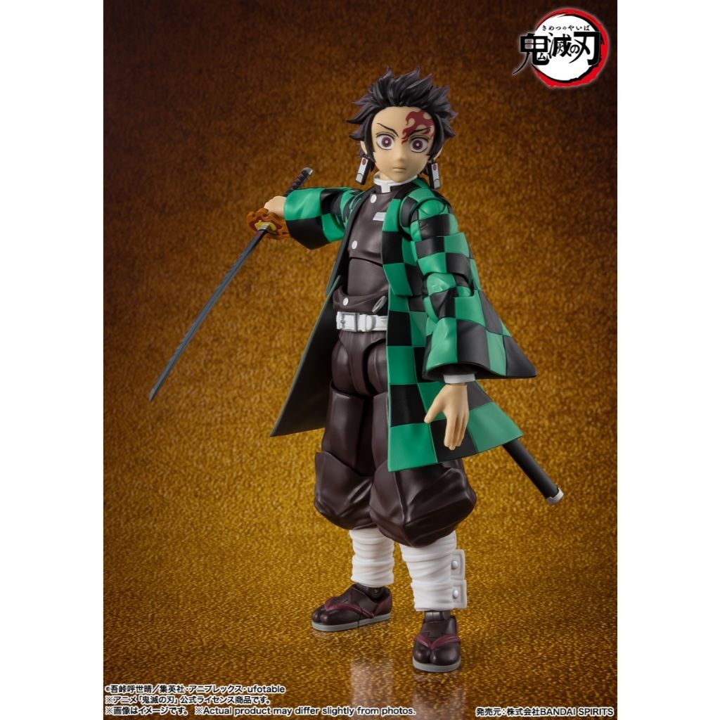 BANDAI TAMASHII S.H.Figuarts TANJIRO KAMADO Battle of Infinite Castle Ver. (Demon Slayer)