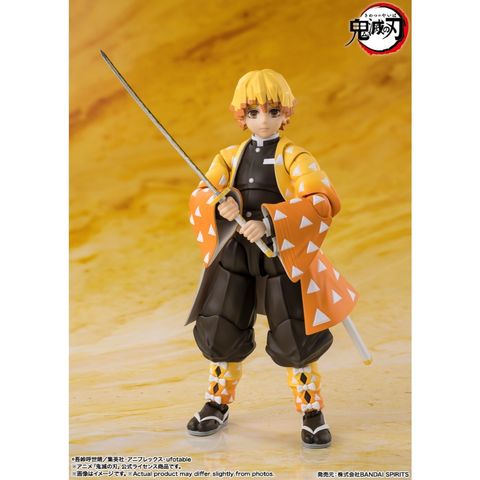 BANDAI TAMASHII NATIONS S.H.Figuarts ZENITSU AGATSUMA (Demon Slayer)