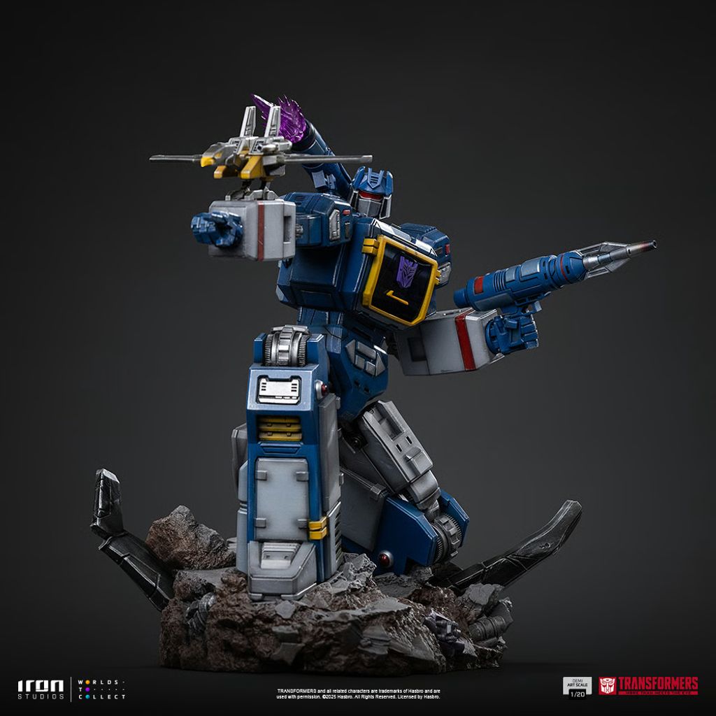 IRON STUDIOS Soundwave - transformers - Art Scale 1:10