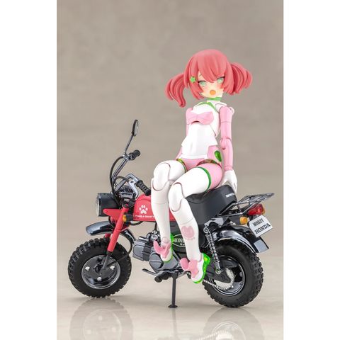KOTOBUKIYA Puni Mofu Racing Mao Honda Z50J-1 Monkey (Megami Device)