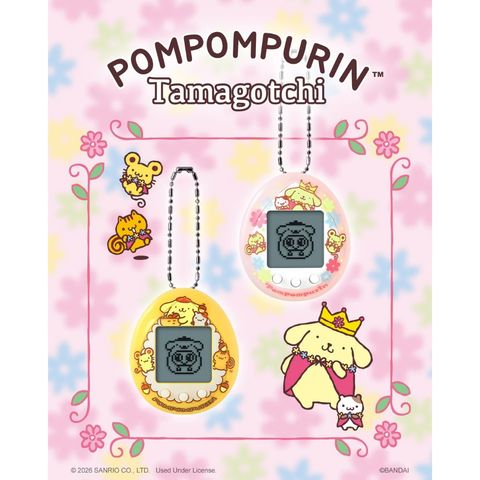BANDAI TAMAGOTCHI POMPOMPURIN Basic Orange and Magical Pink ver.