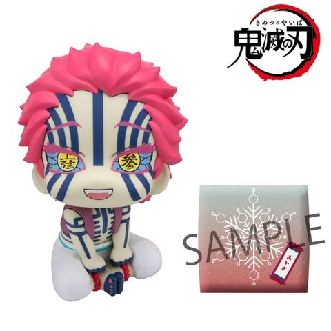 MEGAHOUSE LOOK UP SERIES Akaza with gift cushion (Demon Slayer)