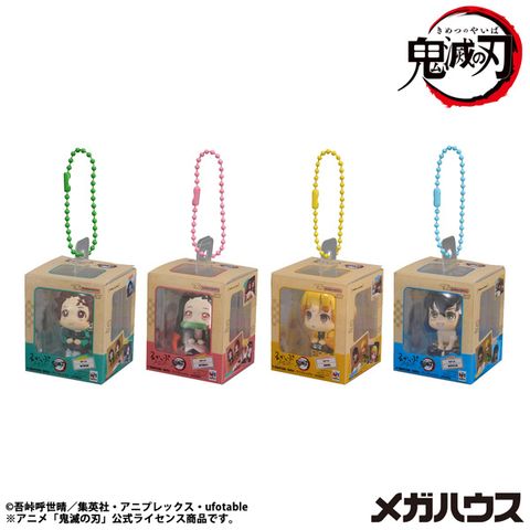 MEGAHOUSE LOOK UP MINIATURE COLLECTION DEMON SLAYER (Set of 4)