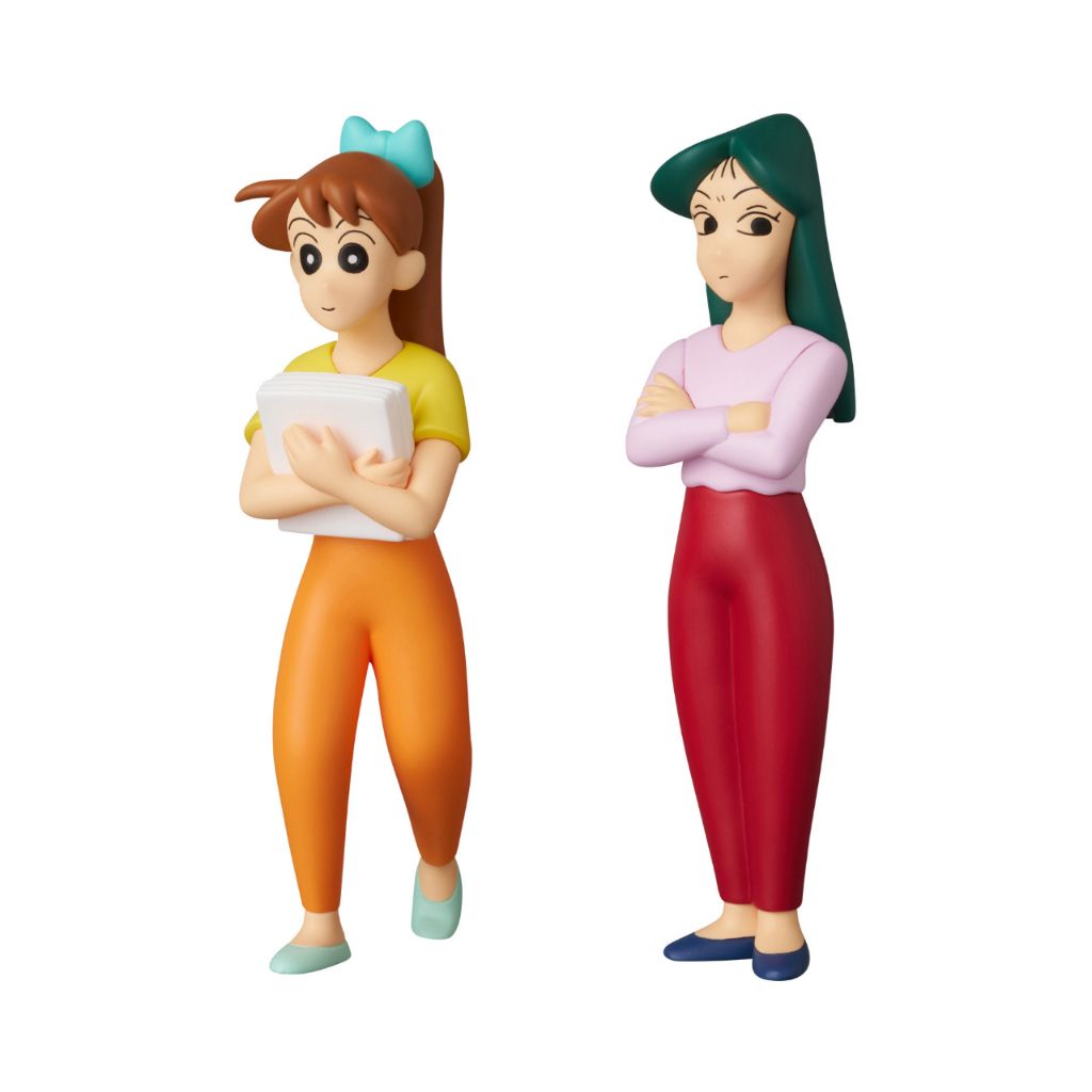 MEDICOM TOY UDF CRAYON SHINCHAN Series 5 - YOSHINAGA SENSEI & MATSUZAKA SENSEI