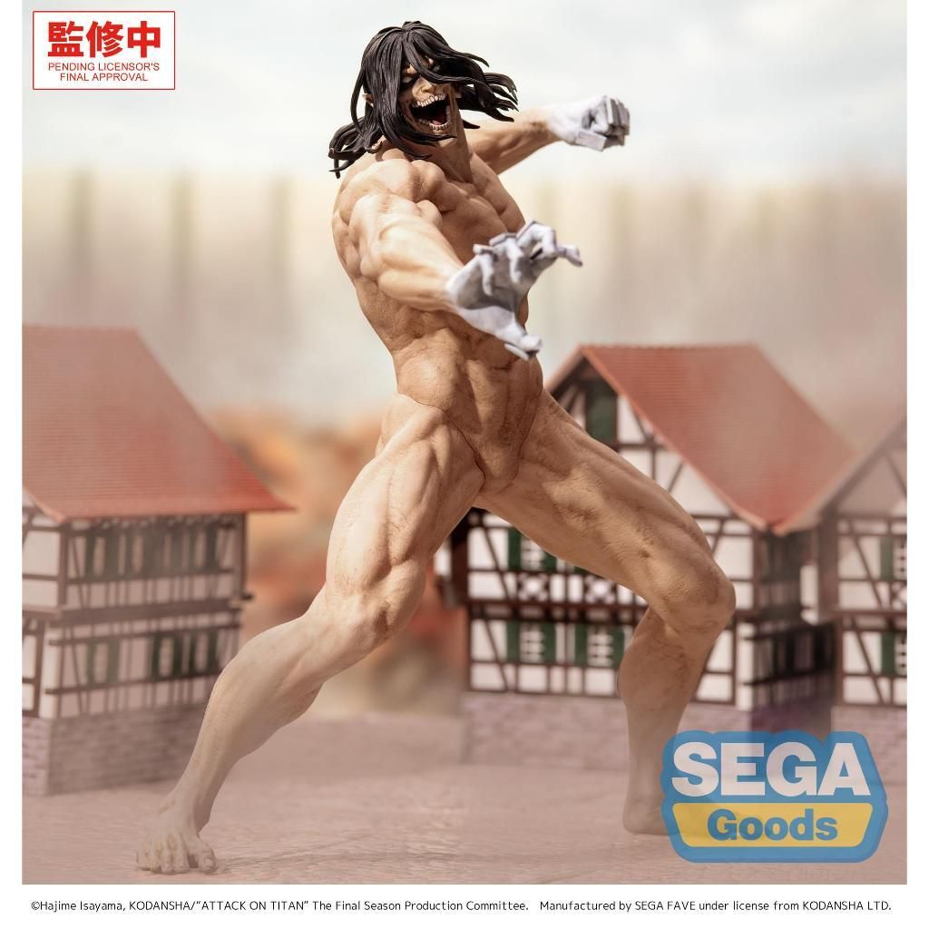 SEGA GigantiX Eren Yeager Attack Titan Ver. (Attack on Titan)